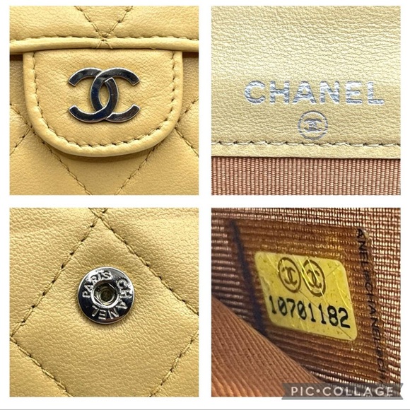 Chanel Quilted Mini Purse Card Wallet-  100% Authentic - Picture 10 of 11